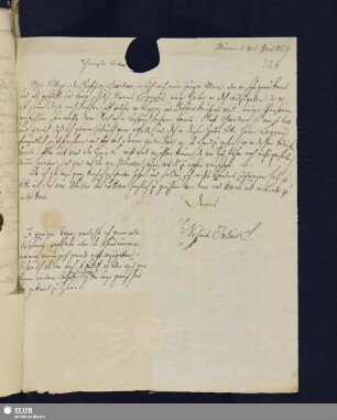 Bl. 374-375. SvC, Julius an SvC, Veit Hans
