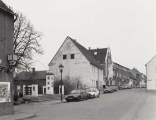 Straße, Mühlberg (Elbe)