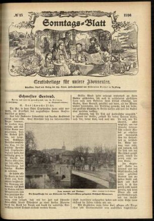 Ausgabe vom Sonntag, den 09. April 1916.
