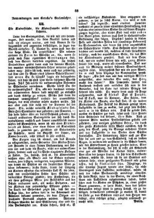 Anwendungen von Beneke's Seelenlehre