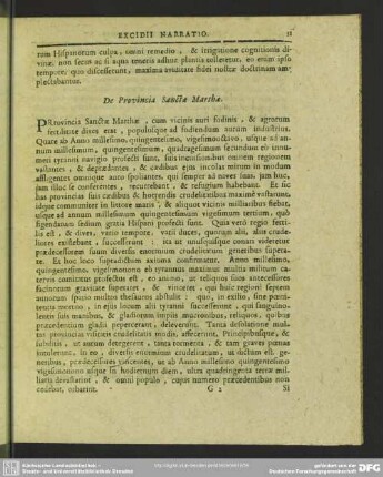 De Provincia Sanctae Marthae