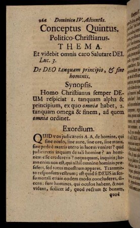 266-275, Conceptus Quintus Politico-Christianus.