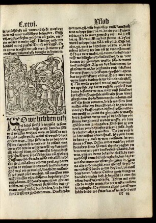 [Van allen apostelen alze se over de gantzt eerlt worten ghesant.]
