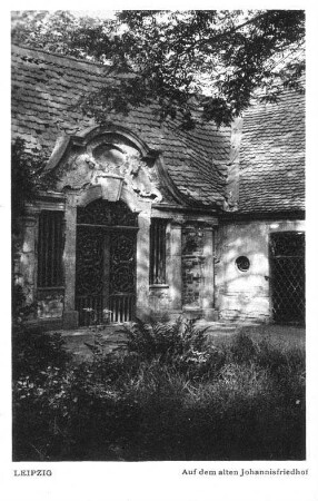 Leipzig: auf dem alten Johannisfriedhof