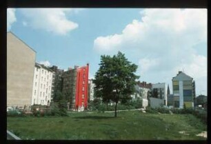 Diapositiv: Skalitzer Straße, Mariannenstraße, 1986