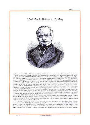Karl Emil Gustav v. Le Coq
