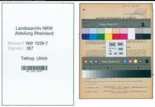 Entnazifizierung Ulrich Teltrop , geb. 17.06.1894 (Landwirt)