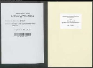 Erbverpachtung der Vorwerksländereien des Amtes Vlotho und Aufhebung der darauf haftenden Dienste - Band 2