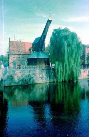 Lüneburg: Kran Am Fischmarkt