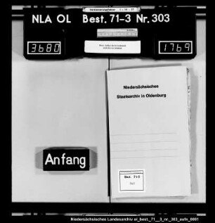 Von der dem Baron von Wedel überlassenen kleinen Anhöhe beim Ellenserdammer Siel gegen Rekognition