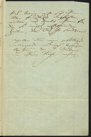 Brief von Clara Schumann an ... Voigt : Brief von Clara Schumann an ... Voigt. Düsseldorf, 10.01.1863. Seite 3. Dresden: SLUB Mscr.Dresd.App.184,101m