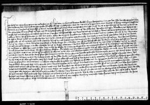 Der Hofrichter zu Rottweil beurkundet das Urteil, daß Burkhard von Reischach die ihm zugewiesenen Güter angreifen mag.