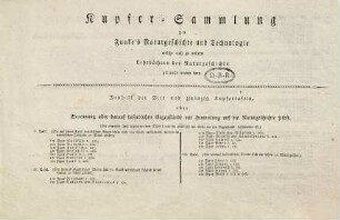 Kupfer-Sammlung zu Funke's Naturgeschichte und Technologie, welche auch zu andern Lehrbüchern der Naturgeschichte gebraucht werden kann