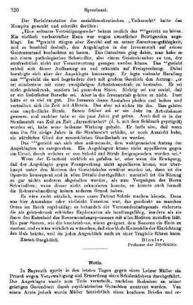 720-721, Notiz