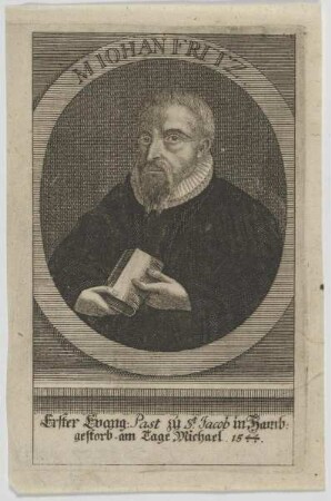 Bildnis des Iohan Fritz