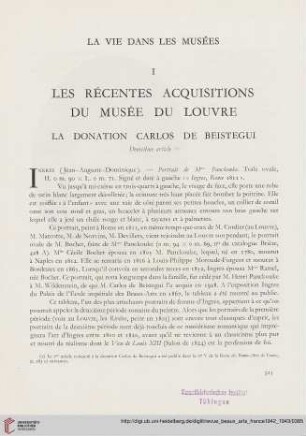 La donation Carlos de Beistegui, II