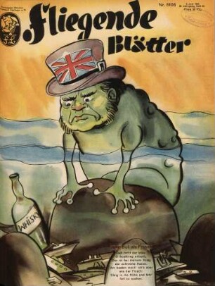 "John Bull als Frosch"
