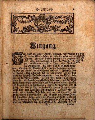 Frag: Ob Die Heilige Schrifft Der Augspurgischen Confeßion das Wort rede?