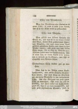 Verdorbenen Essig wieder gut zu machen.