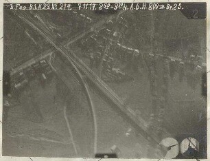 Eisenbahnunterführung nördlich des Bahnhofs Dachau (800 m)