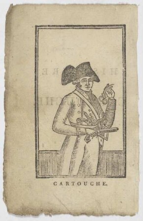 Bildnis des Louis Dominique Cartouche