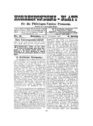 15. Westfälischer Philologentag