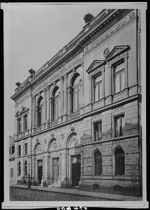 Dresden. Börse, Waisenhausstraße 23. Außenansicht