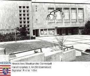Darmstadt, Justus-Liebig-Haus / Vorderansicht