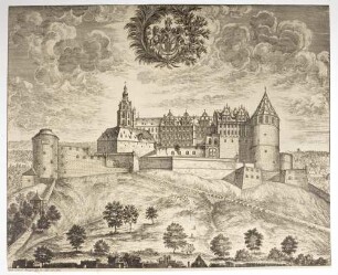 Nordfassade des Heidelberger Schloss