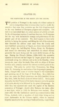 Chapter III. The Portuguese in the Orient and the Jesuits