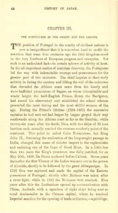 Chapter III. The Portuguese in the Orient and the Jesuits