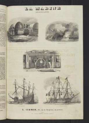 La Marine. Publication illustrée