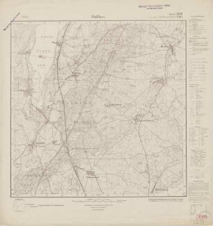 2849 (alte Nr.: 1402) Polßen, Meßtischblatt (4cm - Karte)