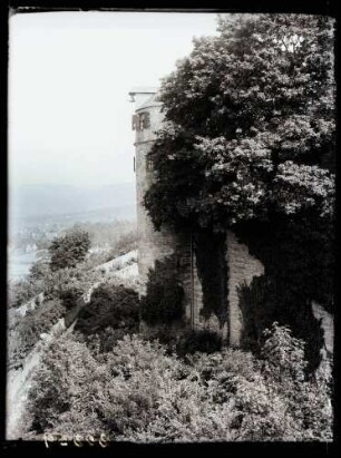 Schloßturm, Foto: Schuster Mai 1914