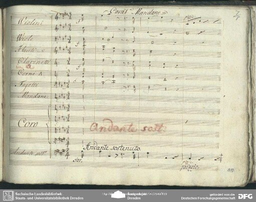 Cavatina: " Più che il favor di Giove"