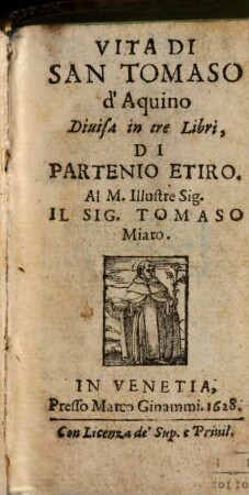 Vita di San Tomaso d'Aquino