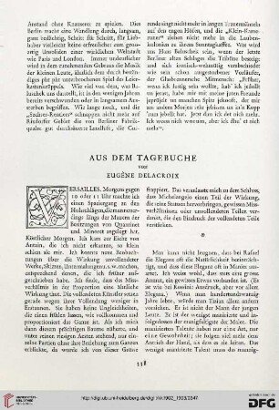 Aus dem Tagebuche, [3]