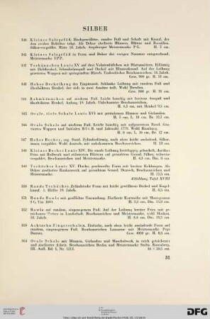 Silber (Nr. 340-565)