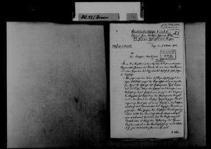 Landtag des lippischen Landes, Lage, an den Bundesrat: Beschluss des Landtages bzgl. des lippischen Thronfolgestreits, 09.10.1904, [Abschrift]
