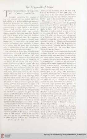 Vol. 55 (1915) = No. 219: The Fragonards of Grasse