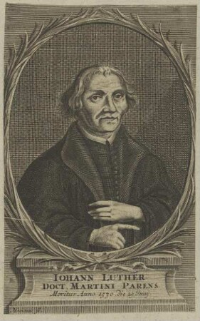 Bildnis des Iohann Luther