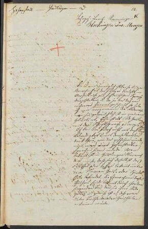 Sprachaufsatz aus Hohenstadt OA Geislingen