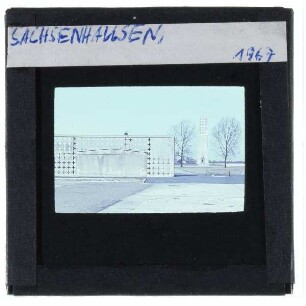 Sachsenhausen, ehem. Konzentrationslager, Halle der Gedenkstätte,Sachsenhausen, ehem. Konzentrationslager,Sachsenhausen, ehem. Konzentrationslager, Mahnmal der Gedenkstätte
