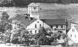 Triebischtal-Tanneberg. Dammmühle 1928, Repro