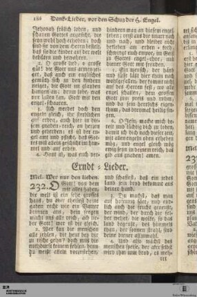 Erndt-Lieder.