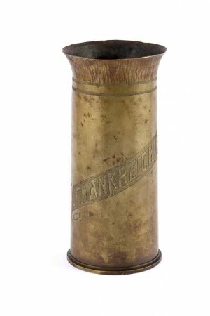 Vase aus französischer Kartusche