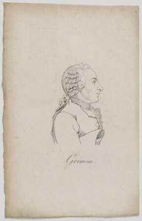 Bildnis des Friedrich Melchior von Grimm