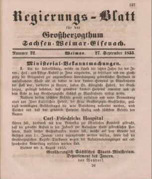 Nr. 22 : 27. September 1855