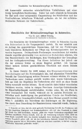245-253, Geschichte der Kriminalirrenpflege in Schweden