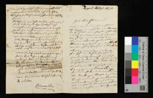 Brief von Poock an die geliebten Eltern